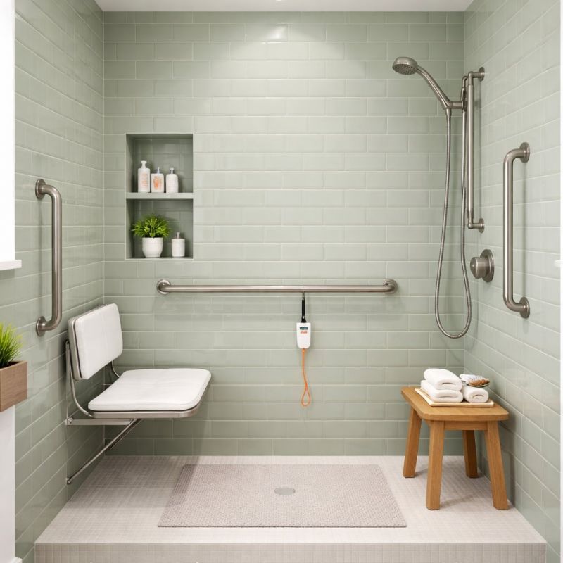 Cost of Senior Shower Installation in Northfield, OH